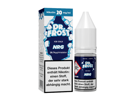 Dr. Frost - Ice Cold - Nikotinsalz Liquid 10ml - NRG