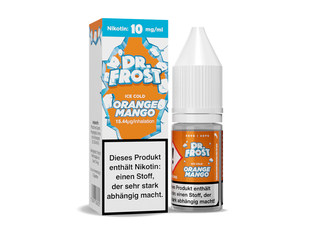 Dr. Frost - Ice Cold - Nikotinsalz Liquid 10ml - Orange Mango