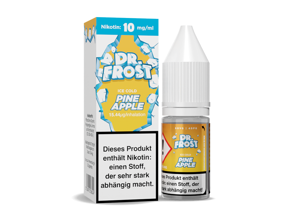 Dr. Frost - Ice Cold - Nikotinsalz Liquid 10ml - Pineapple