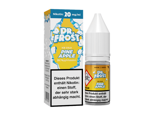 Dr. Frost - Ice Cold - Nikotinsalz Liquid 10ml - Pineapple