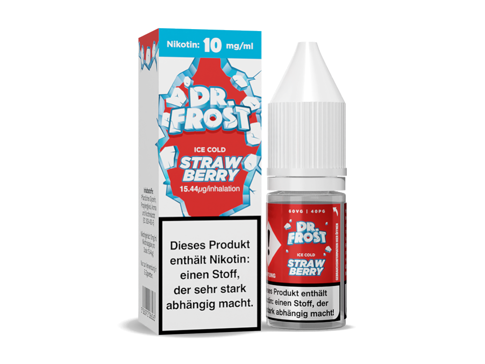 Dr. Frost - Ice Cold - Nikotinsalz Liquid 10ml - Strawberry