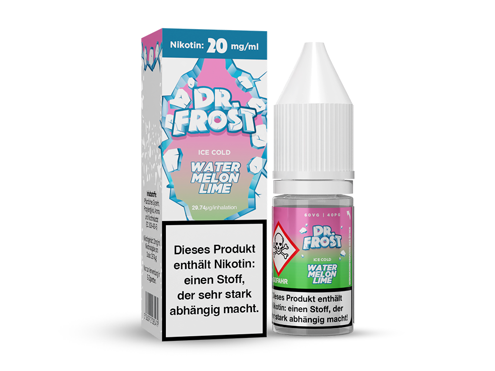 Dr. Frost - Ice Cold - Nikotinsalz Liquid 10ml - Watermelon Lime