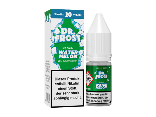 Dr. Frost - Ice Cold - Nikotinsalz Liquid 10ml - Watermelon