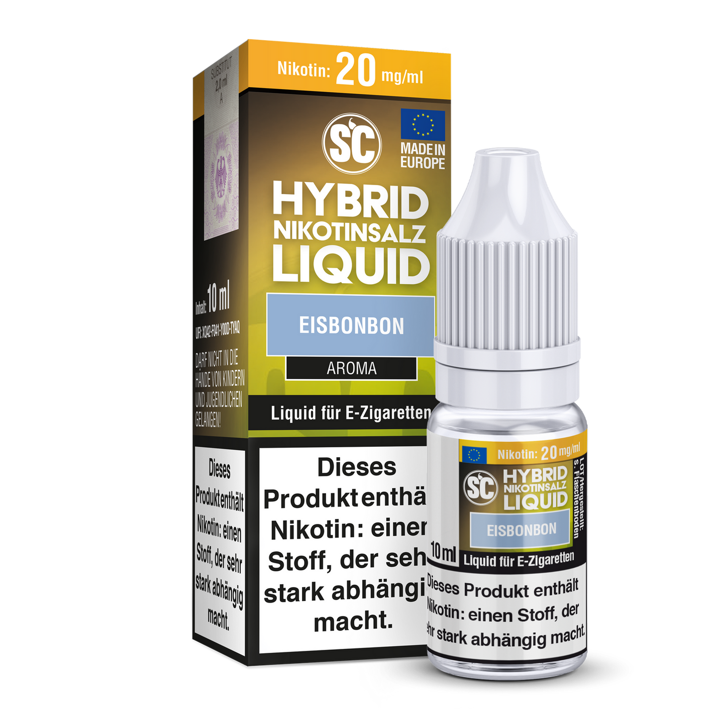 SC - Eisbonbon - Hybrid Nikotinsalz Liquid 10ml