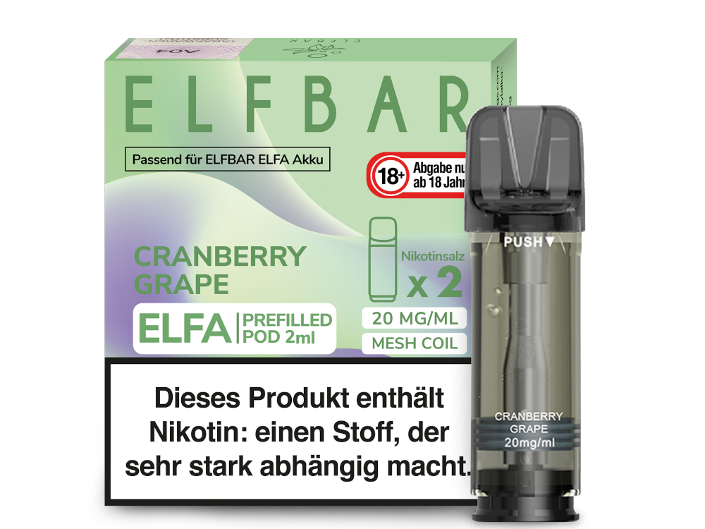 Elfbar Elfa Pod 20mg/ml (2 Stück) - Watermelon