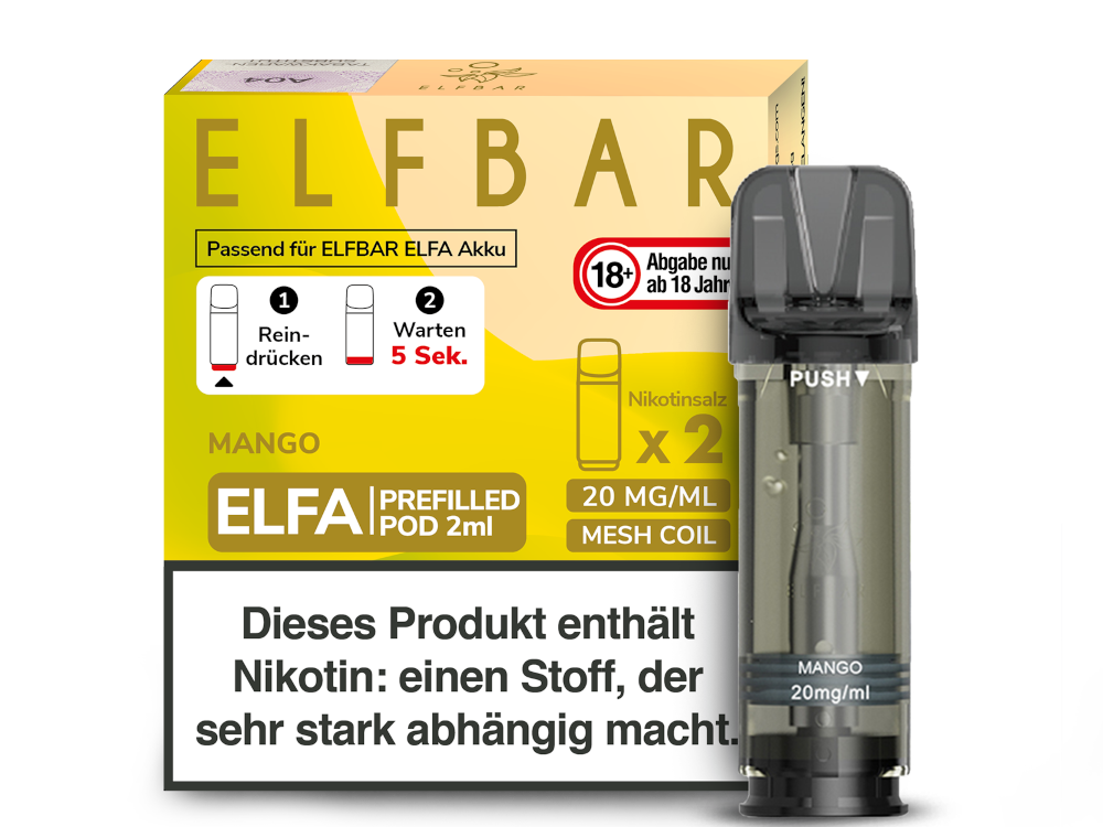 Elfbar Elfa Pod 20mg/ml (2 Stück) - Watermelon