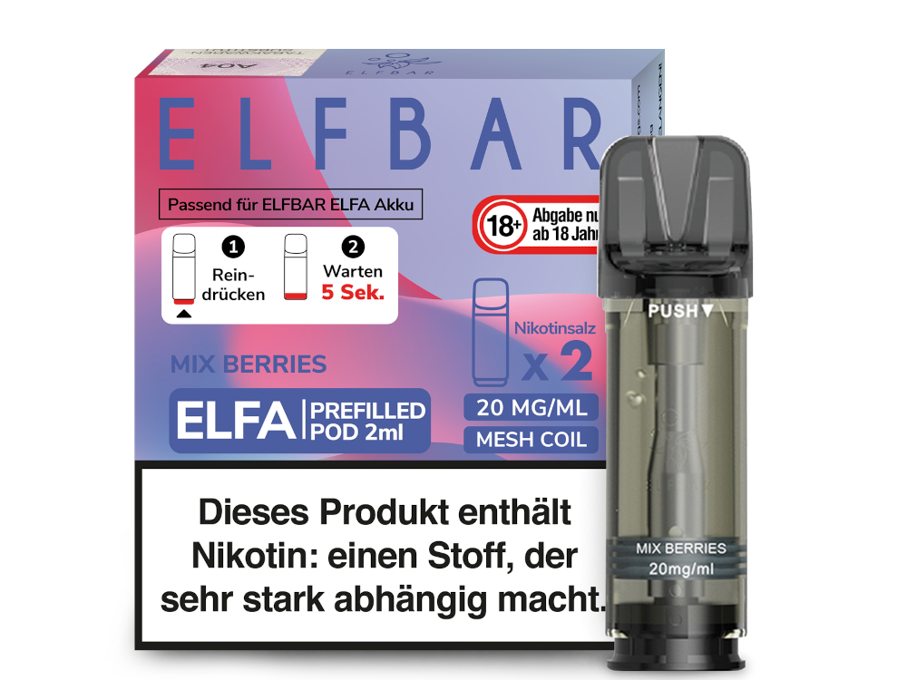 Elfbar Elfa Pod 20mg/ml (2 Stück) - Watermelon