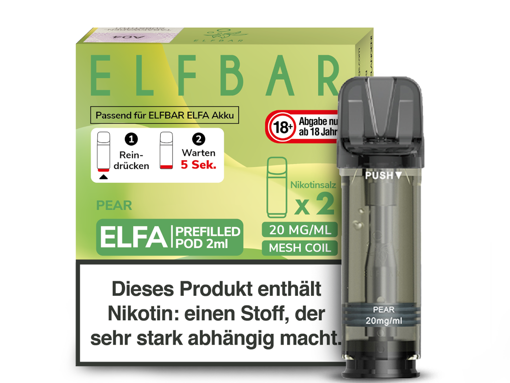 Elfbar Elfa Pod 20mg/ml (2 Stück) - Watermelon