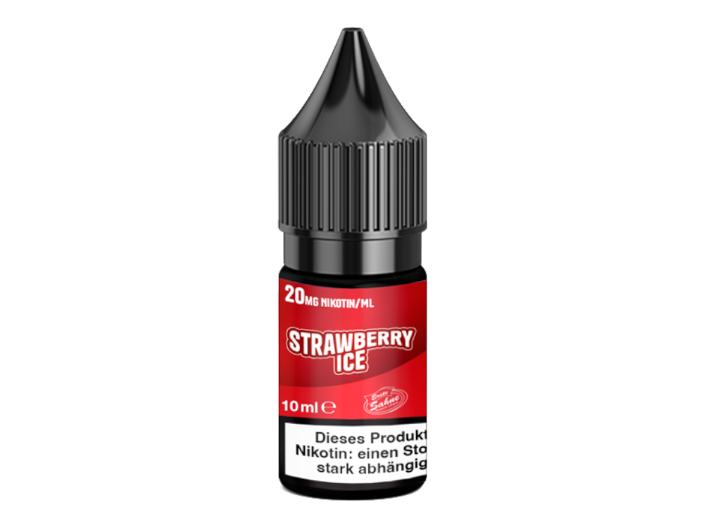 Erste Sahne - Strawberry Ice - 10ml Hybrid Nikotinsalz Liquid 20 mg/ml