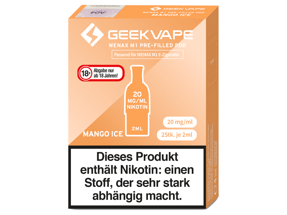 GeekVape - Wenax M1 Pod (2 Stück pro Packung) - Watermelon Ice