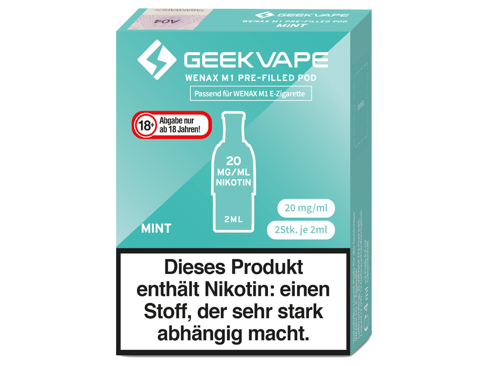 GeekVape - Wenax M1 Pod (2 Stück pro Packung) - Watermelon Ice