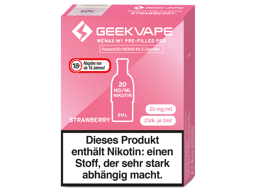 GeekVape - Wenax M1 Pod (2 Stück pro Packung) - Watermelon Ice