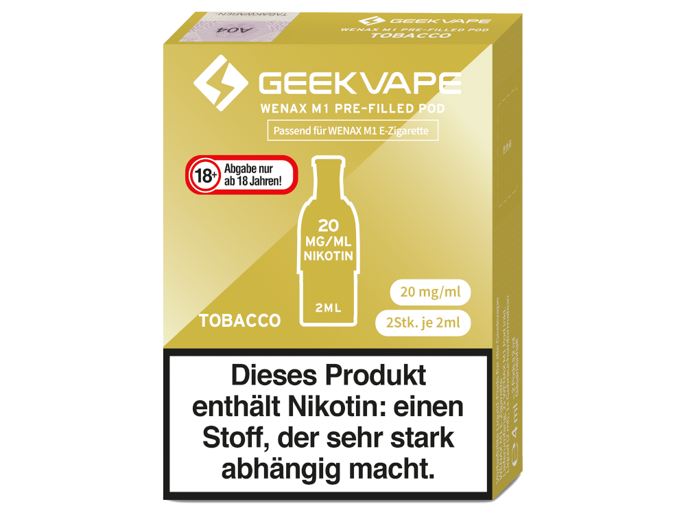 GeekVape - Wenax M1 Pod (2 Stück pro Packung) - Watermelon Ice