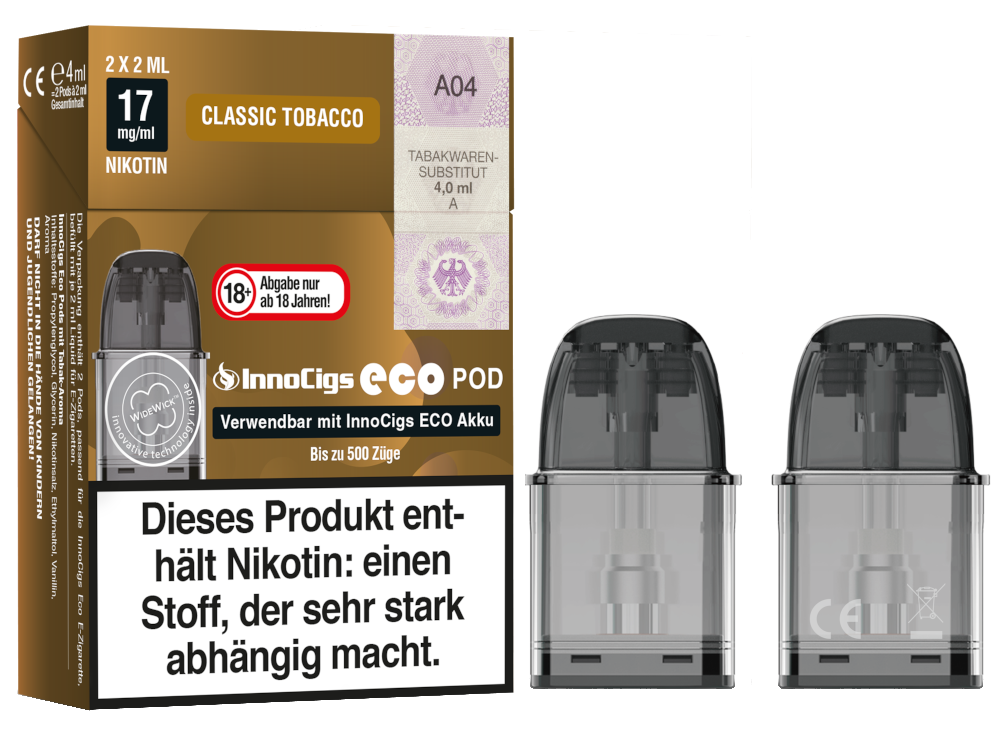 InnoCigs - Eco Pod (2 Stück pro Packung) - Watermelon