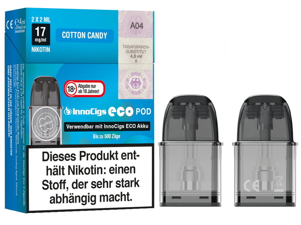 InnoCigs - Eco Pod (2 Stück pro Packung) - Watermelon