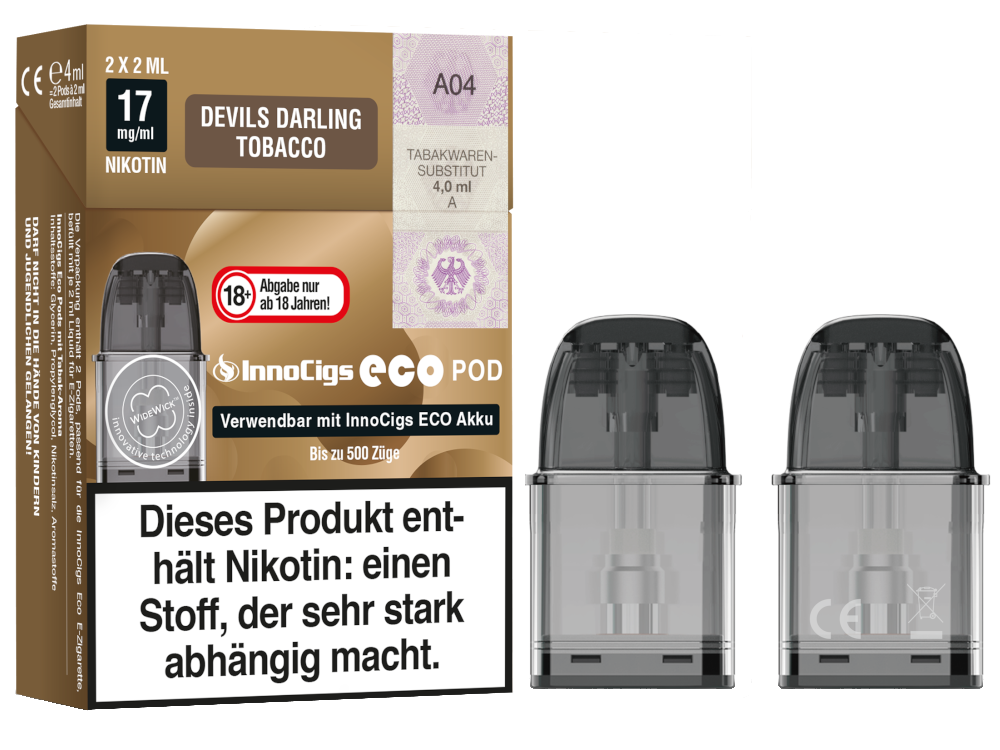 InnoCigs - Eco Pod (2 Stück pro Packung) - Watermelon