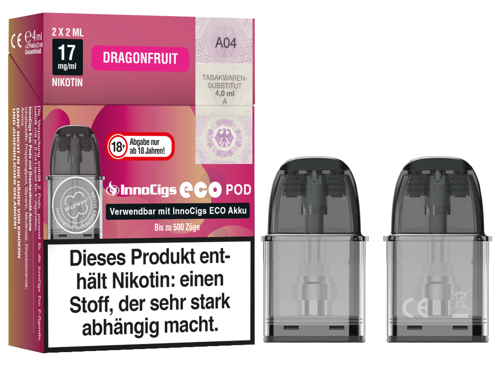 InnoCigs - Eco Pod (2 Stück pro Packung) - Watermelon