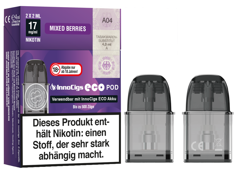 InnoCigs - Eco Pod (2 Stück pro Packung) - Watermelon