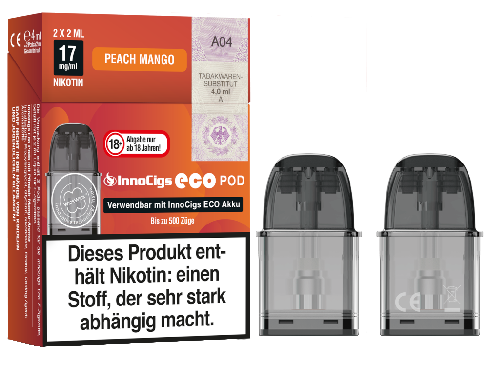 InnoCigs - Eco Pod (2 Stück pro Packung) - Watermelon