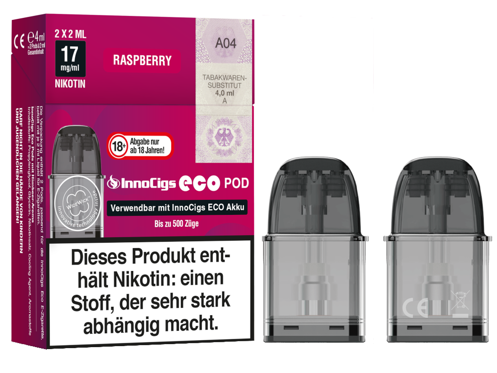 InnoCigs - Eco Pod (2 Stück pro Packung) - Watermelon