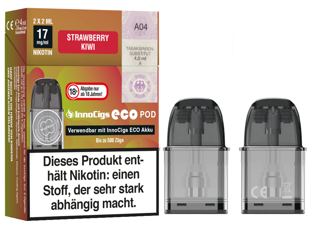 InnoCigs - Eco Pod (2 Stück pro Packung) - Watermelon