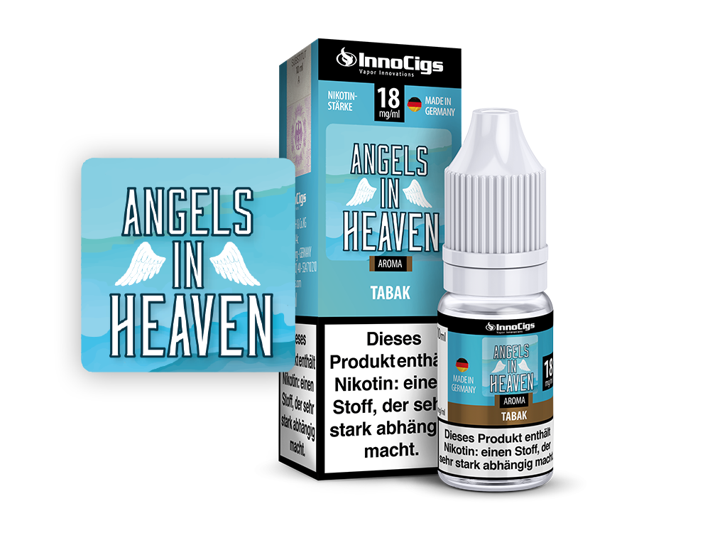 Angels in Heaven Tabak Aroma - 10ml Liquid für E-Zigaretten