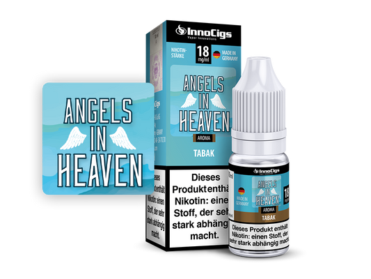 Angels in Heaven Tabak Aroma - 10ml Liquid für E-Zigaretten