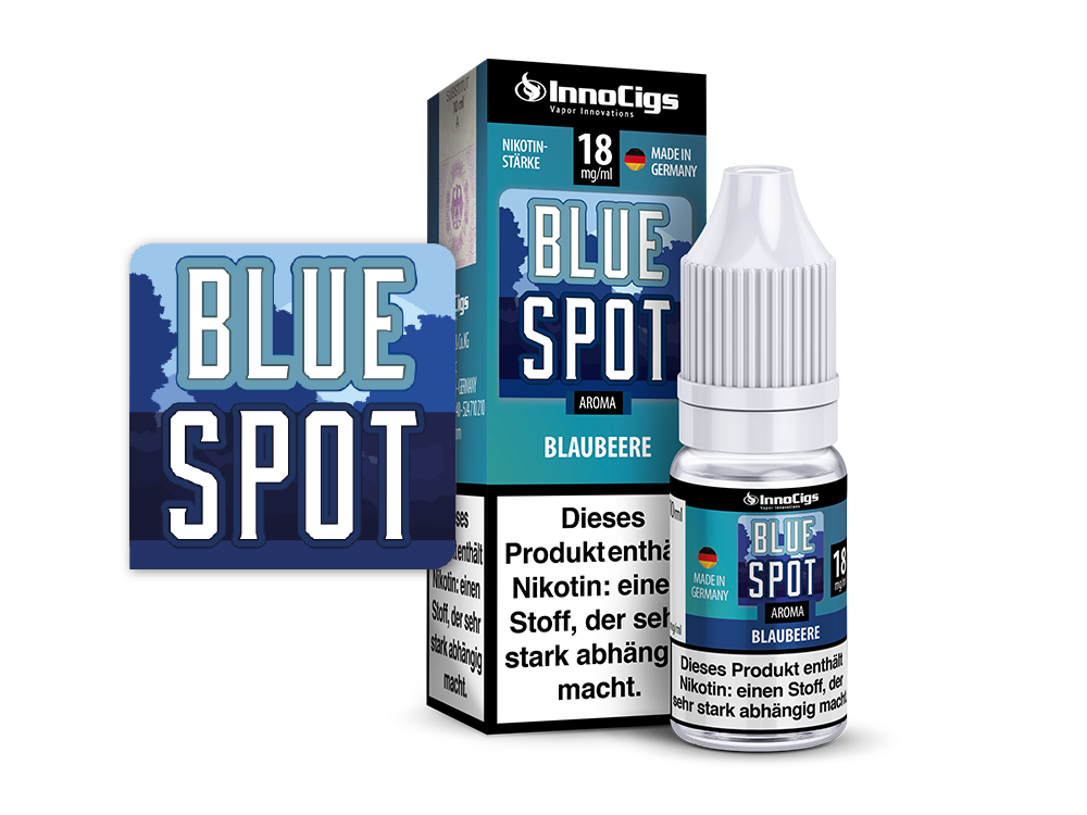 Blue Spot Blaubeeren Aroma - Liquid für E-Zigaretten 10ml