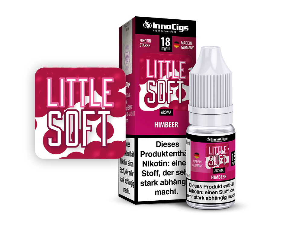 Little Soft Himbeer Aroma - 10ml Liquid für E-Zigaretten