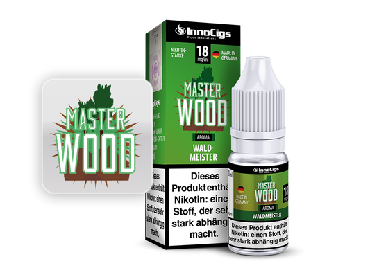 Master Wood Waldmeister Aroma - 10ml Liquid für E-Zigaretten