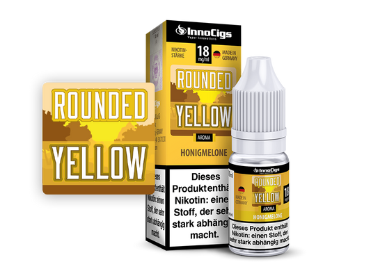 Rounded Yellow Honigmelonen Aroma - 10ml Liquid für E-Zigaretten