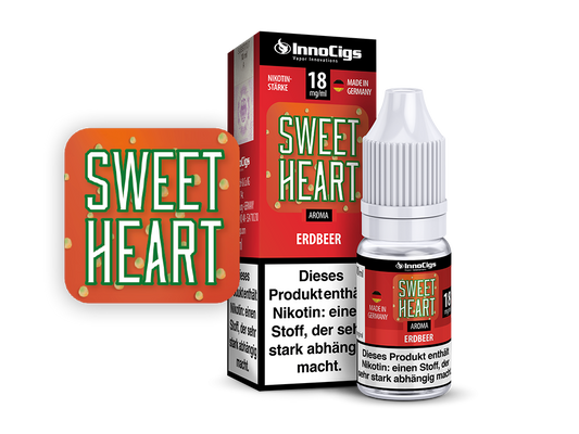 Sweetheart Erdbeer Aroma - 10ml Liquid für E-Zigaretten