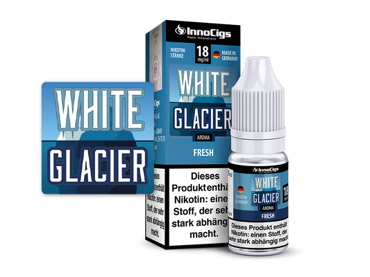 White Glacier Fresh Aroma - 10ml Liquid für E-Zigaretten