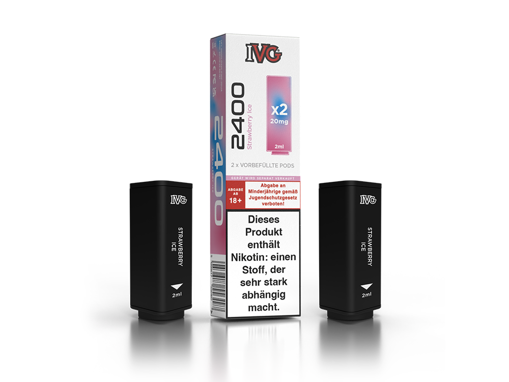 IVG - 2400 Pod 20mg/ml (2 Stück pro Packung) - Watermelon Ice