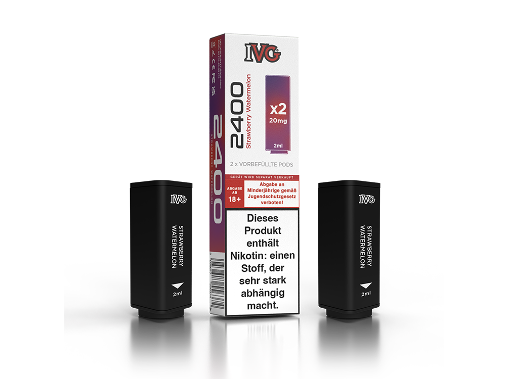 IVG - 2400 Pod 20mg/ml (2 Stück pro Packung) - Watermelon Ice