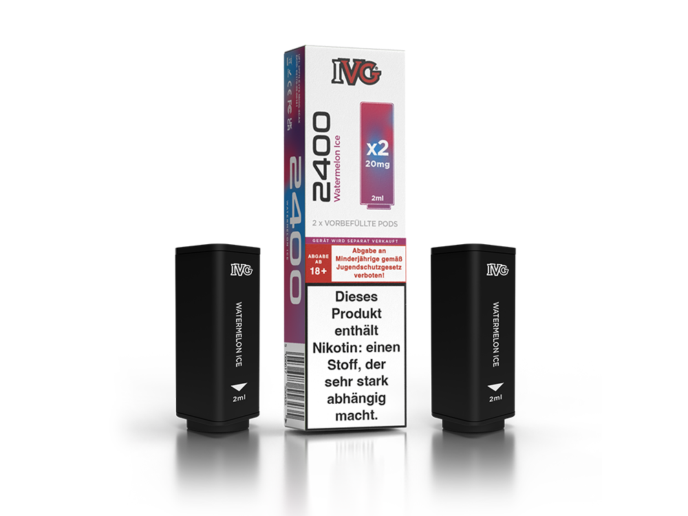 IVG - 2400 Pod 20mg/ml (2 Stück pro Packung) - Watermelon Ice