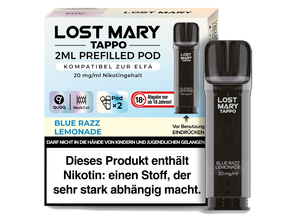 Lost Mary - Tappo Pod (2 Stück pro Packung) - Watermelon Mojito