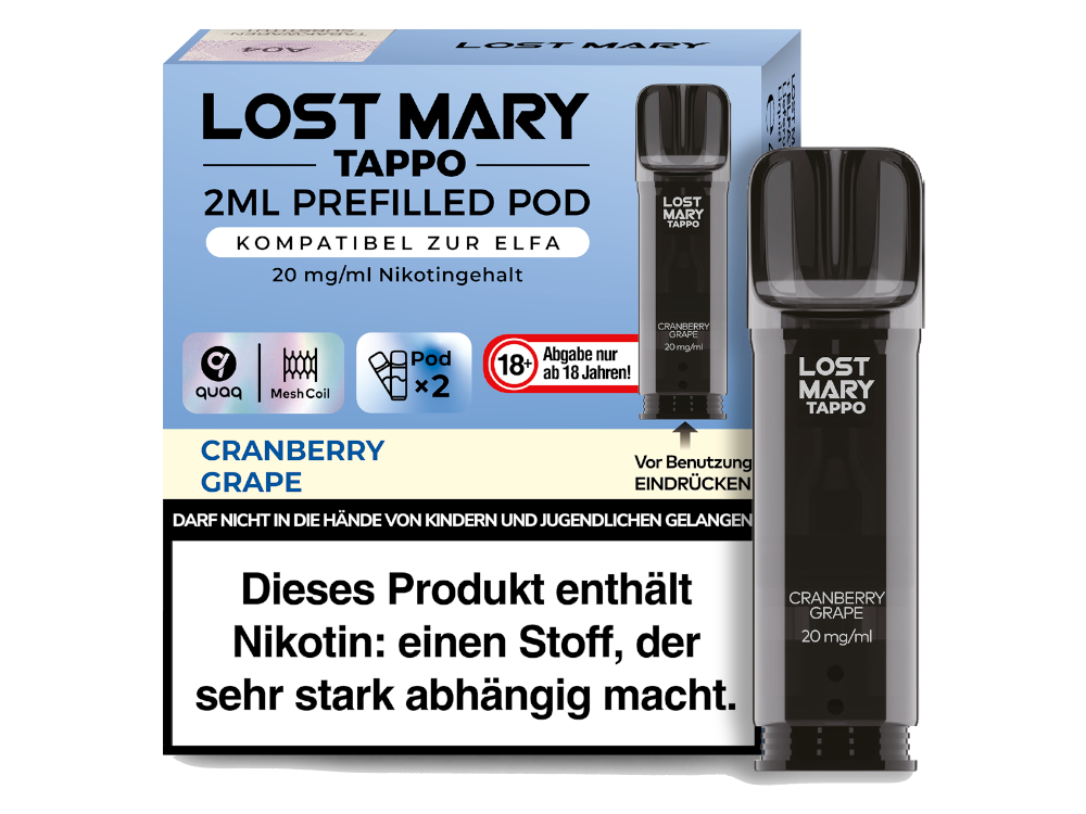 Lost Mary - Tappo Pod (2 Stück pro Packung) - Watermelon Mojito