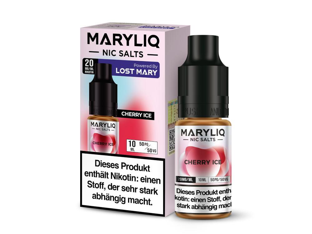 MARYLIQ - Nikotinsalz Liquid 10ml - Cherry Ice