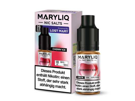 MARYLIQ - Nikotinsalz Liquid 10ml - Cherry Ice