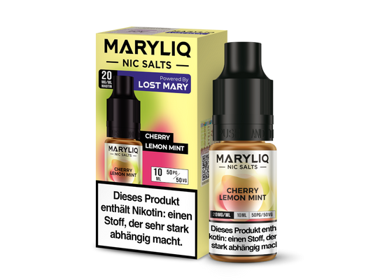 MARYLIQ - Nikotinsalz Liquid 10ml - Cherry Lemon Mint