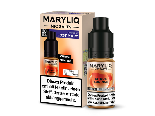 MARYLIQ - Nikotinsalz Liquid 10ml - Citrus Sunrise