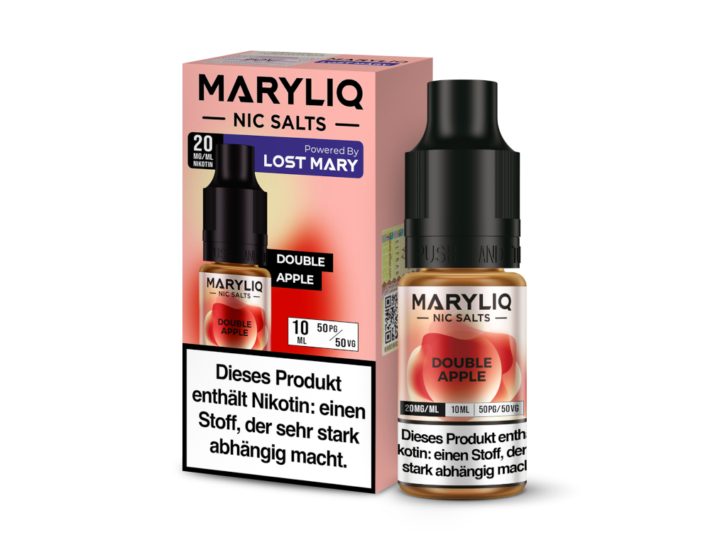 MARYLIQ - Nikotinsalz Liquid 10ml - Double Apple