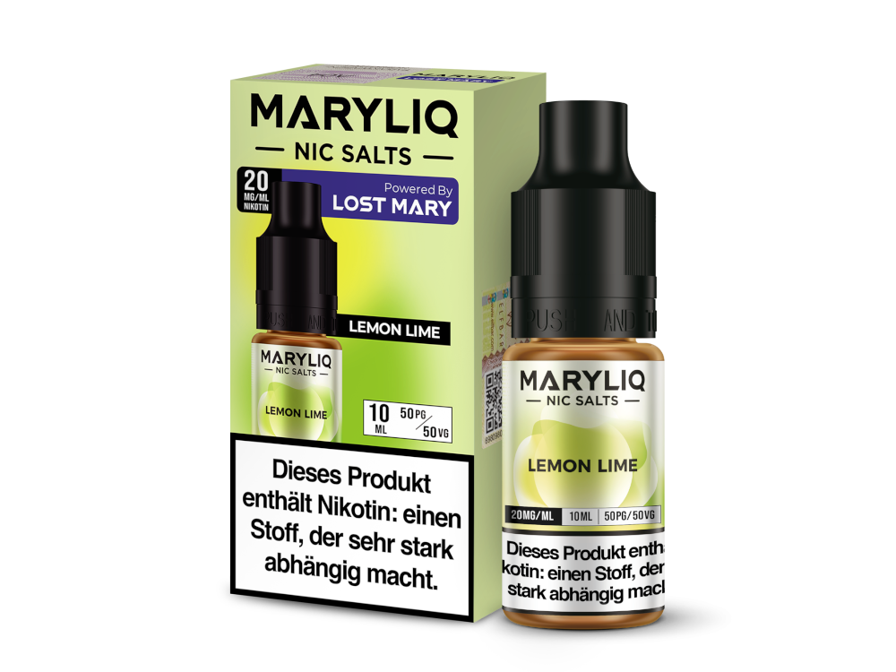 MARYLIQ - Nikotinsalz Liquid 10ml - Lemon Lime