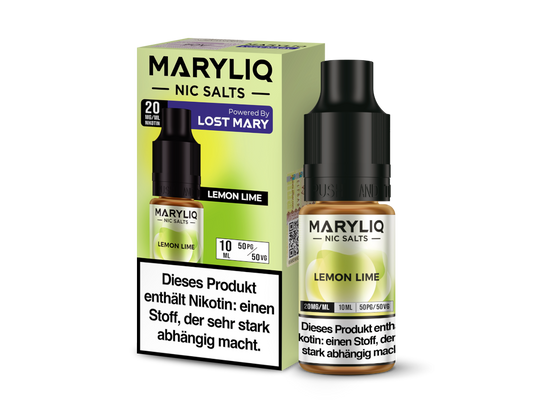 MARYLIQ - Nikotinsalz Liquid 10ml - Lemon Lime