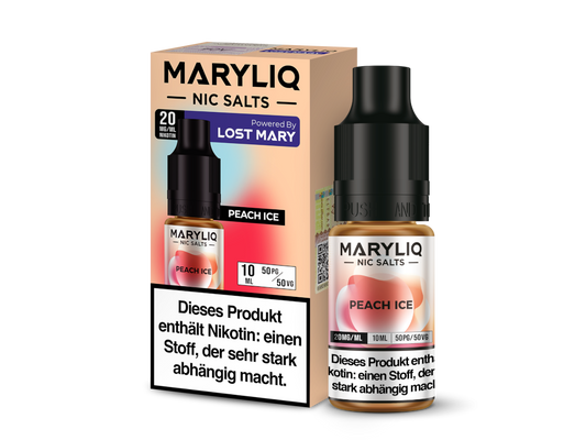 MARYLIQ - Nikotinsalz Liquid 10ml - Peach Ice