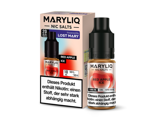 MARYLIQ - Nikotinsalz Liquid 10ml - Red Apple Ice