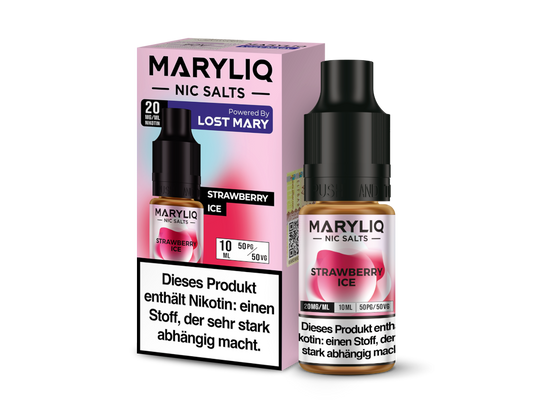 MARYLIQ - Nikotinsalz Liquid 10ml - Strawberry Ice