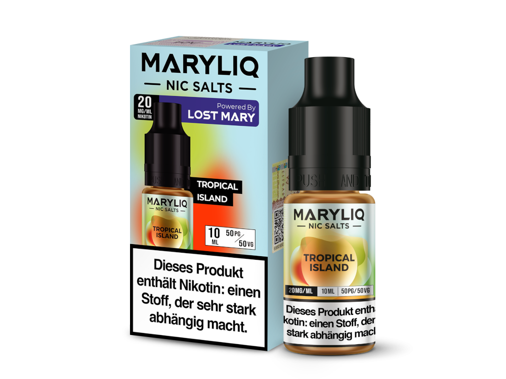 MARYLIQ - Nikotinsalz Liquid 10ml - Tropical Island