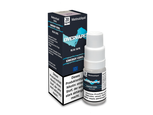 Overvape - Nikotinsalz Liquid 10ml - Energy Cool